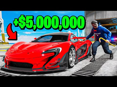 Stealing RARE Super Cars in GTA 5 RP