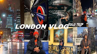 I WENT ON A SOLO TRIP TO LONDON 🇬🇧!! LONDON VLOG