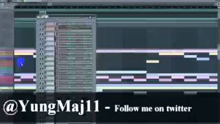 Rick Ross ft. lil wayne - 9 piece remix (FL Studio 10 remake)