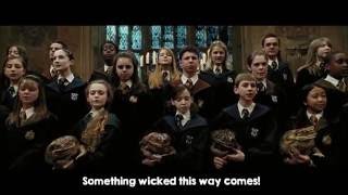 Double Trouble - Hogwarts Choir - Prisoner of the Azkaban (full lyrics)