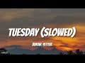 Tuesday - Burak Yeter ft. Danelle Sandoval (Slowed+Reverb)