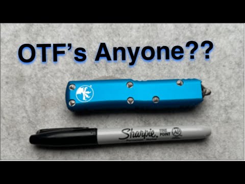 Microtech UTX-85 OTF Knife Review