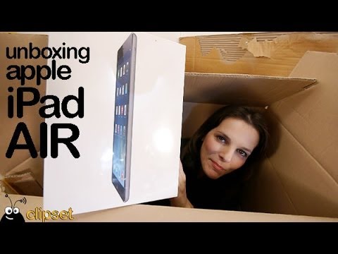 Apple iPad Air unboxing