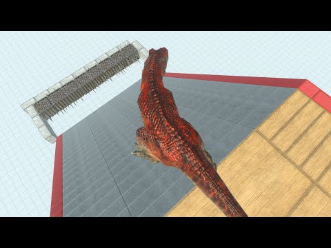 All Units Jump Attack  Spike -Animal Revolt Battle Simulator