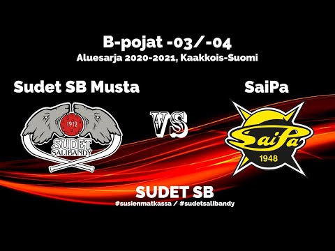 Sudet SB Musta - SaiPa, B-pojat 27.09.2020