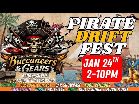 BUCCANEERS & GEARS At Leadfoot City