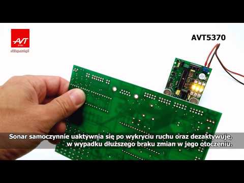 AVT5370 - Sonar garażowy
