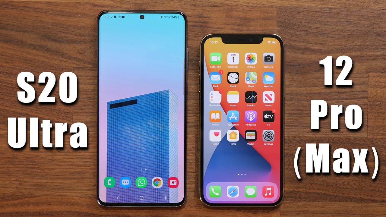 Galaxy S20 Ultra vs iPhone 12 Pro (Max) - Full Comparison