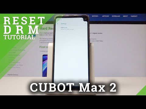 Reset DRM CUBOT Max 2 - How to Restore Digital Licences
