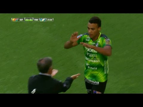 Rusike kvitterar mot Djurgården med fint högerskott - TV4 Sport