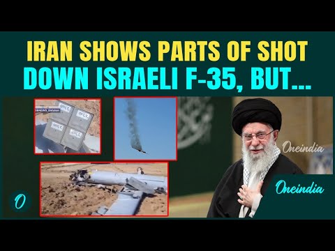 Iran Showed Parts of Shot-Down Israeli F-35, Now Reveals Details After Khamenei Declares War Victory
