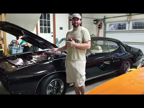 1969 Pontiac GTO MSD Atomic EFI Throttle Body Blade Adjustment for Better Idle.
