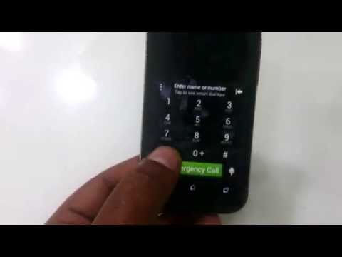 HTC mobiles touch screen secret self test code