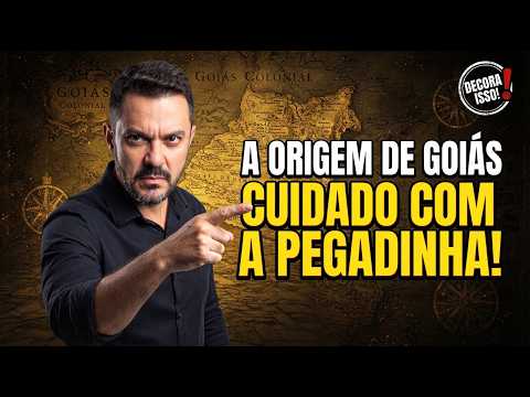 Origem de Goiás: Da Capitania ao Ouro - Território, Povoamento e Ocupação Colonial -  Concurso