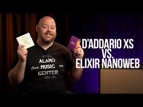 Coated Acoustic Guitar Strings: D'Addario XS vs. Elixir Nanoweb
