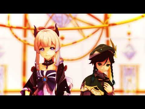【MMD │ Genshin Impact】INFERNO (Kokomi x Venti)