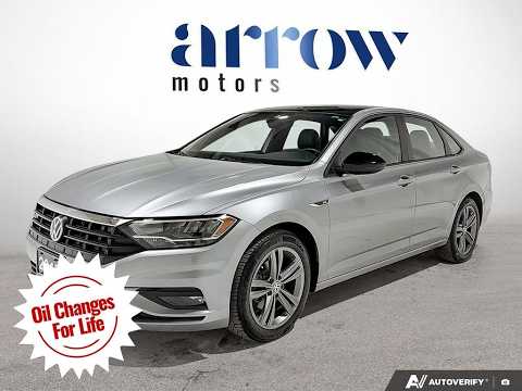 2019 Volkswagen Jetta Highline Auto in Gray for sale at Arrow Motors in Aylmer, ON