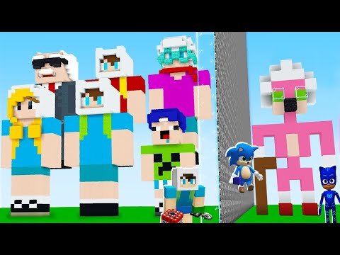 YAPI KAPIŞMALARINDA ARKADAŞIMI AİLE İLE TROLLEDİM - 😱 Minecraft