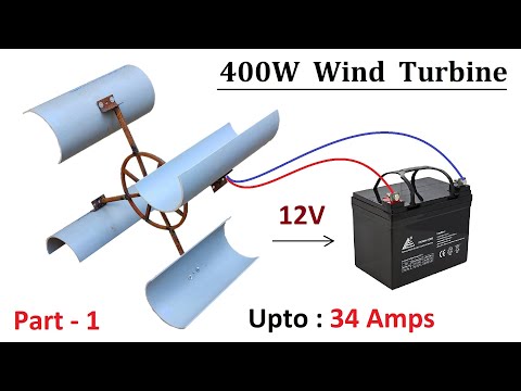 Wykonaj generator turbin wiatrowych 12 V, 24 V 400 W