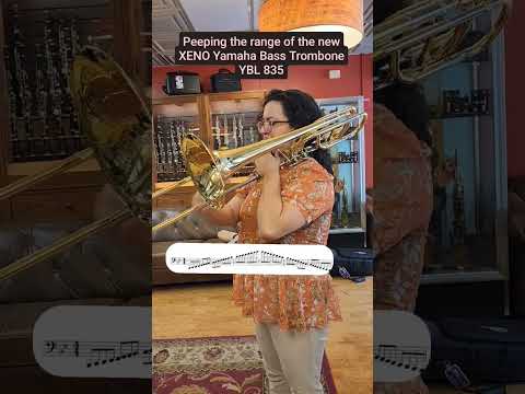 Trying out the new XENO Bass Trombone