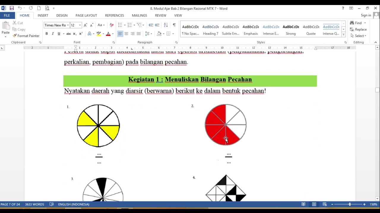 Download Modul Ajar | Bilangan Rasional | Matematika Kelas 7 |  Deep Learning