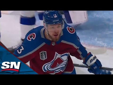 Valeri Nichushkin Redirects Hard Pass From Andre Burakovsky To Score Powerplay Goal