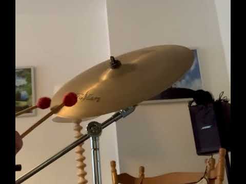 Zildjian Zildjian 16’’ paper thin crash cymbal 1996 image 6