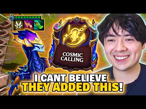 For The FIRST TIME Ever I Found Aurelion Sol's NEW Tailored Augment... Its INSANE!