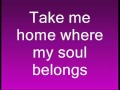 East 17 "Around the world" lyrics on screen