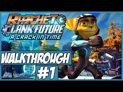 Ratchet And Clank: A Crack In Time Walkthrough Ep.1 w/Angel - To The Stars!