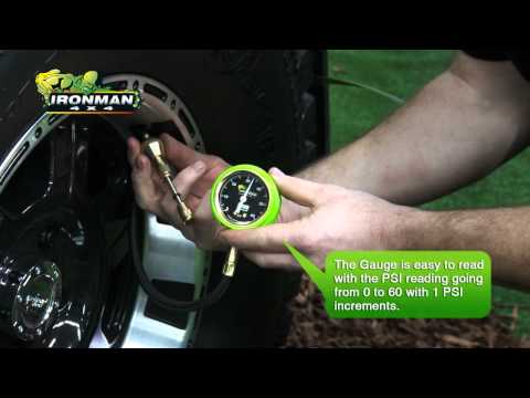 Speedy Deflator with Easy to read Built-in Gauge | Ironman 4x4