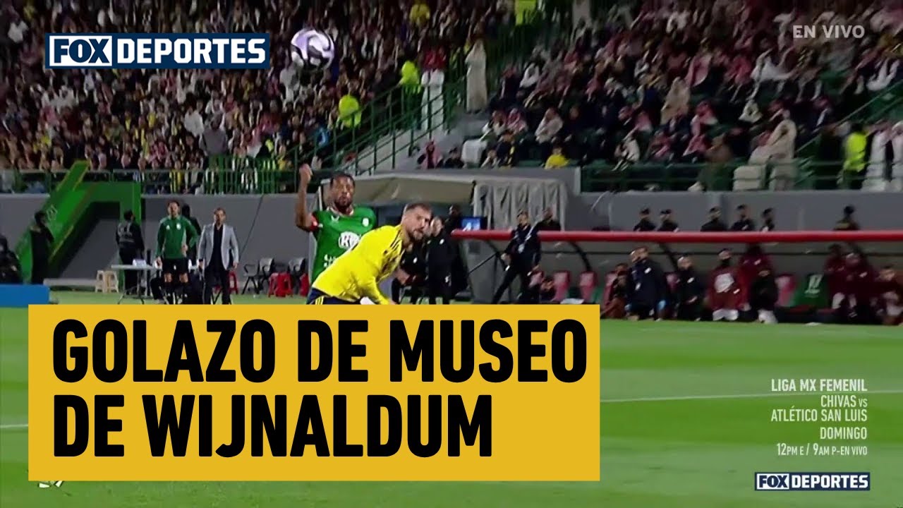 GOLAZO DE MUSEO DE WIJNALDUM | Al-Ettifaq 1-0 Al-Nassr | #SPLenFOX