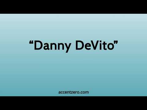 Pronounce "Danny DeVito" - South Korean accent vs. native U.S.