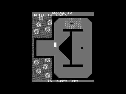 Atari Mini-Golf (prototype) - (1978) - Arcade gameplay HD