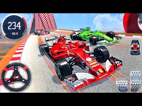 Formula Car Racing Stunts Simulator 2023 - Impossible Car Mega Ramp 3D - Android GamePlay #9