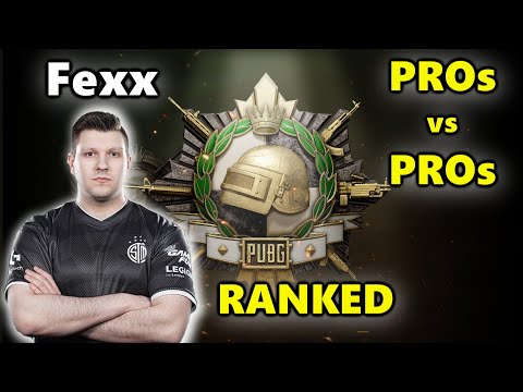 PUBG RANKED - TSM Fexx, mykLe, Rustanmar & C4LVIN - PROs vs PROs