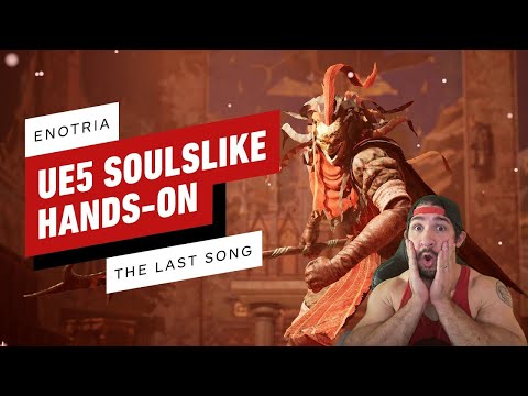 Ninja Reacts to Enotria The Last Song Hands On Gameplay