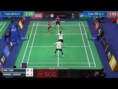 Thailand Masters 2017 R1   YANG Po Han HUNG Shih Han vs Sukrit MAUNGLA Natchpapha CHATUPORNKARNCHANA