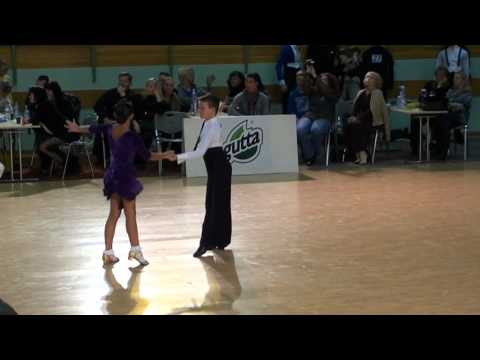Latvia Open 2011 Juvenile I+II 6dance Kristers Smits - Melisa Besonova 1.2fin rumba