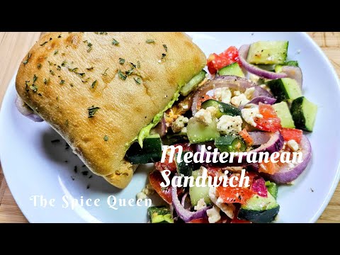 Mouthwatering Panera-inspired Mediterranean Sandwich For A Delicious Lunch