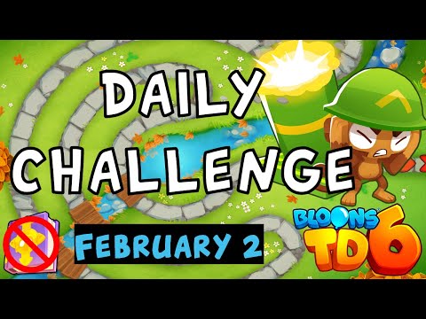 Bloons TD 6 Daily Challenge | Alliteration Alone | No Hero No MK No Powers | February 2 2023
