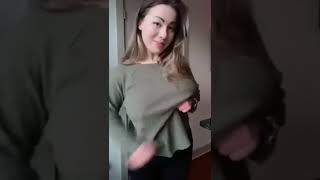 no bra challenge big boobs bouncing cocomelone #short #nobra #boobs #trending