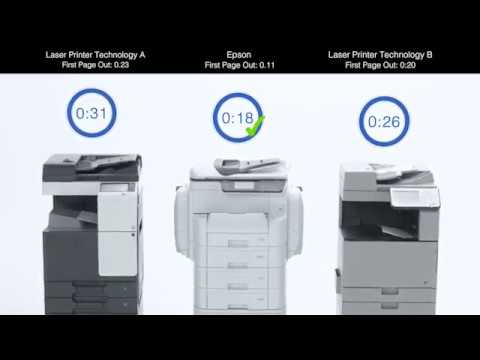 WorkForce Pro WF-C869R: Speed Comparison From 5min Sleep