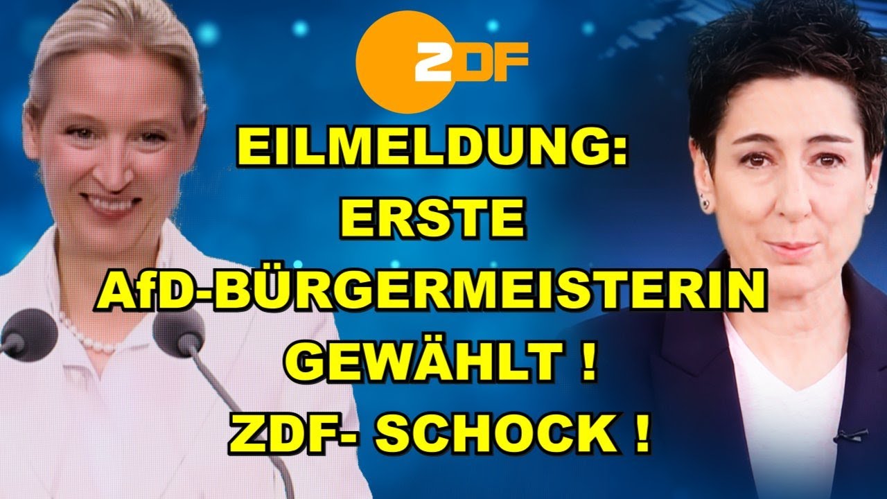 EIL: AfD-Bürgermeisterin GEWINNT WAHL!