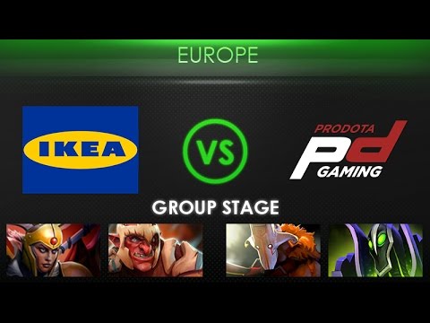 4 protect five vs Prodota - Kiev Major Europe Qualifier: Group Stage - @SheeverGaming @GarethCasts