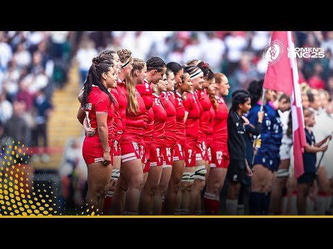 Canada ROAR their anthem 🍁 | Canada v England | Rugby World Cup 2025 | Final