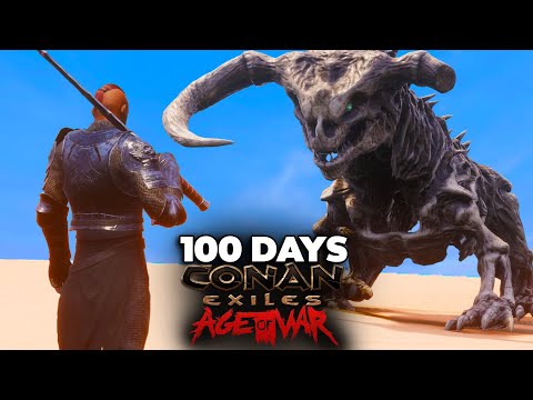 I have 100 Days to BEAT Conan Exiles...