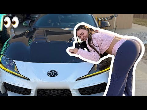 NEW SEIBON CARBON FIBER SUPRA HOOD!!