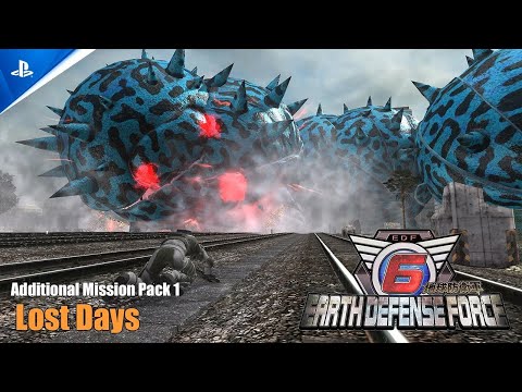 Earth Defense Force 6 - Lost Days DLC 1 Trailer | PS5 & PS4 Games