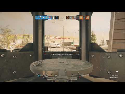 Tachanka LMG spawn peek runout(Gone Right)